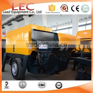 LHBT60 11S Portable Trailer 60m3/h Customer Concrete Pump thumbnail-1