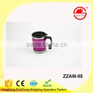 Double Stainess Steel Plastic Auto Mug Travel Cup 400ml thumbnail-2