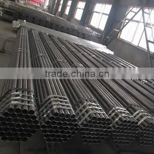 3/4'x2.0mm Black Carbon Welded Round Hollow Steel Section Sizes thumbnail-1