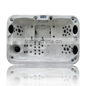 Indoor Bathtub Hydro Massage Wood-plastic Panel Hot Tub (S502) thumbnail-2