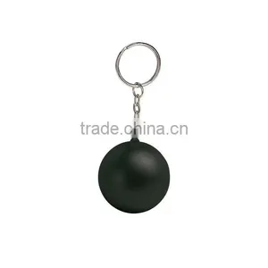 Portable Foam Rubber Anti Stress Keyring With pu Ball thumbnail-4