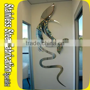 Sculpture Decoration Stainless Steel Sculpture Metal Fish Sculpture thumbnail-1