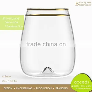 Fancy Pyrex Glass 180ml Coffee Cup thumbnail-5