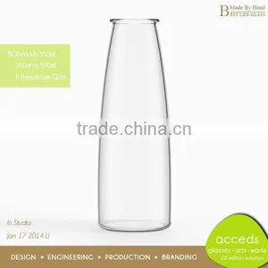 Custom Heat Resistant Clear 250ml Milk Bottle thumbnail-6