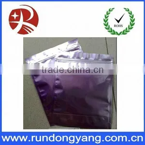 Hot Sales Purple Printed Zipper Bag for Packing/printed Zipper Bag thumbnail-1