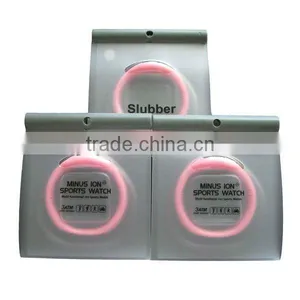 1ATM or 3ATM Ion Silicone Bracelet Watch thumbnail-1