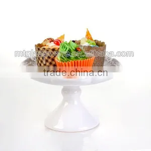 Hot-sale Ceramic Birthday/ Wedding Cake Stand With Foot thumbnail-1