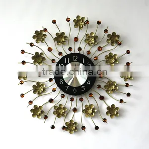 Home Decor Large Iron Wall Clock thumbnail-1