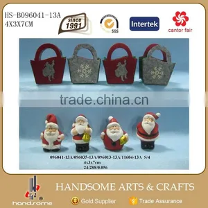 Antique Santa Claus Figurines Santa Claus Figurines Snowman Figurine thumbnail-1