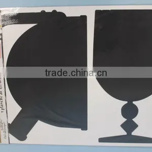 Eco-friendly Chalkboard Sticker Wine Glass thumbnail-1