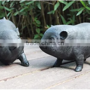 Wholesale Animal Garden Statue Resin Wild Boar Sculpture thumbnail-4
