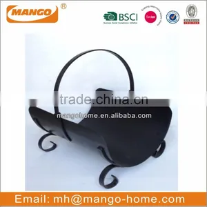 Black Metal Coal Bucket thumbnail-4
