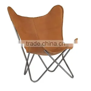 Metal Chair Hot Sale Butterfly Stainless Steel Polishing Finished Chair Frames thumbnail-1