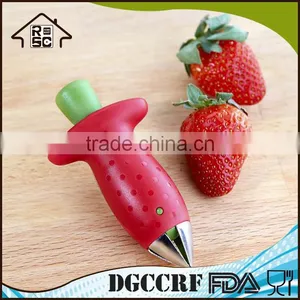 NBRSC Over 10 Years Experience Fruit and Vegetable Plastic Strawberry Corer Kitchen Tool Strawberry Huller Kitchen Fruit Tool thumbnail-4
