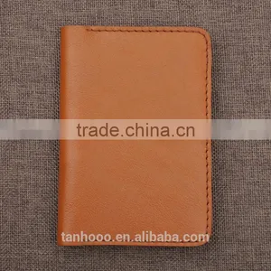 Business Commercial Custom Personalized Wholesale Genuine Leather RFID Blocking Card Holder thumbnail-3