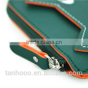 Hot Selling Black Leather id Card Holder Wallet ,business Card Case/ Visiting Card Holder thumbnail-6