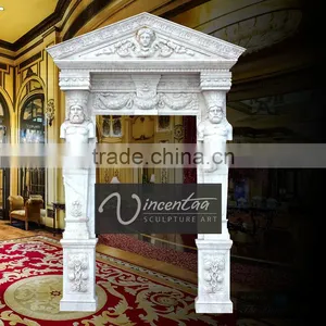 Hot Sale Modern Home Decor Stone Carvings and Sculpture Marble Interior Door Surrounds thumbnail-2