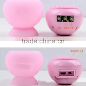 Mini Bluetooth Speaker With Suction Cup Sticker Bluetooth Speaker thumbnail-1