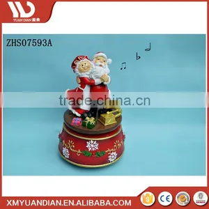 China Home Decor Resin Craft Dancing Music Bell Handmade Christmas Decoration Supplies Ornaments thumbnail-1