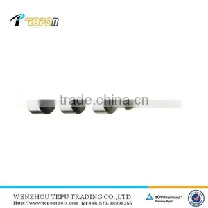 High Carbon Steel SDS Auger Drill Bit Brad Point Drilling Hex Shank Spiral Wood Drills With Thread Tip thumbnail-1