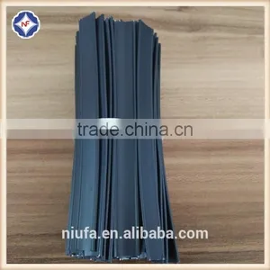 Color Black Precut Plastic Double Wire Twist Tie For Packaging thumbnail-3