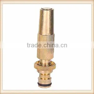 4" Brass Adjustable Garden Hose Nozzle thumbnail-1