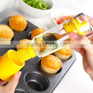Eco-friendly Multi-fonction Cooking Oil Brush Wholesale,brush With Oil Dispenser Manufacturer,oil Paint Brush for Sale thumbnail-3