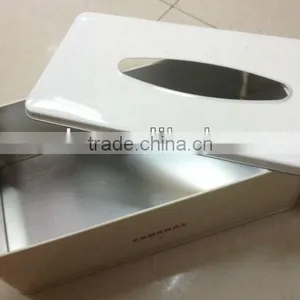 Rectangle Metal Napkin Holder Box thumbnail-1