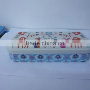 Metal Pencil Tin Case for Kids thumbnail-1