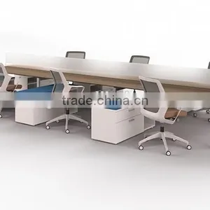 Steel Frame 6 Person Office Desk thumbnail-1
