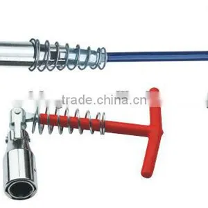 T Handle Universal Spark Plug Tool Socket Wrench 16MM & 21MM thumbnail-1