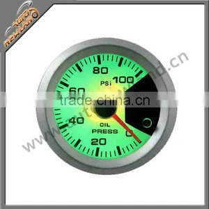 New Design 2'' Car / Auto Oil Pressure Gauge thumbnail-1