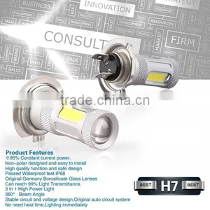 New Car Accessories Best Quality h7 12V-24V Cob Led Fog Light Car Factory Wholesale Price thumbnail-2