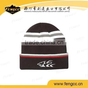 2016 Fashion Jacquard Hip Hop Winter Ski Warm Folded Knit Beanie thumbnail-3