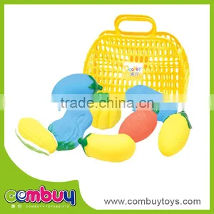 Best Sale Rubber Baby Bath Soft Toys Fruits and Vegetables thumbnail-1