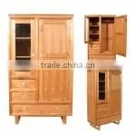 Cabinet and Wardrobe Teak Wood Model Kuta 2 Doors thumbnail-1