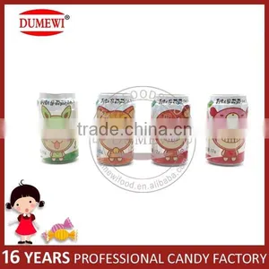 Fruity Sour Cube Pressed Tablet Candy in Can Bottle thumbnail-6