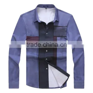 Raidyboer Men's Printed Long Sleeve t Shirt 100%cotton With Placket Raidy Boer thumbnail-1