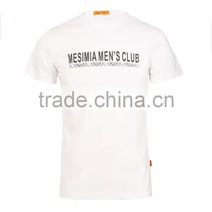 Cheap Quality Mens 100%cotton Bulk Plain Cotton White t Shirt thumbnail-1