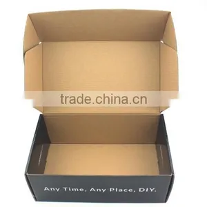 Custom Logo Brown Round Kraft Shirt Paper Cylinder Box thumbnail-2