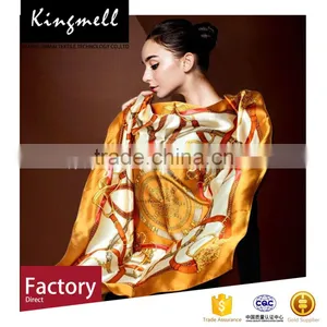 Custom Design Brand Silk Scarf Supplier Scarf and Shawl 2016 thumbnail-1