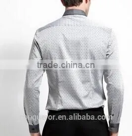100% Cotton,Fashion,Business Men's Shirt BSRT0075 thumbnail-3