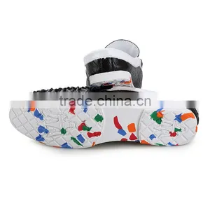 Fashion pu Leather Peas Shoes Casual for Men High Quality, Adults Camouflage Men Casual Shoes Sample for Male thumbnail-5