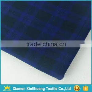 Wholesale New Fashion 40S Brushed 100 Cotton Yarn Dyed Twill Plaid Fabric for Shirt thumbnail-6