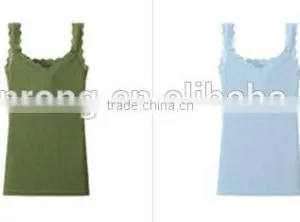 Sleeveless Comfortable Women's Vest 100% Cotton thumbnail-2