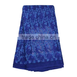 2017 Wholesale Guangzhou African Lace Embroidery Fabric For Dress thumbnail-2