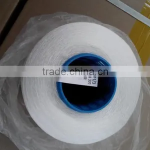 High Tenacity Low Shrinkage Low Elonagtion Raw Material Polyester Sewing Thread thumbnail-5
