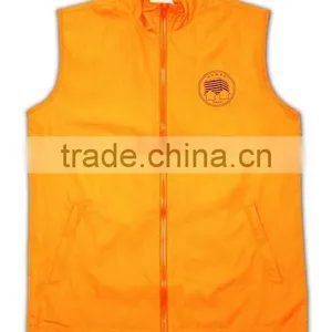 China Manufactory High Quality Plain Orange Multi Pocket Work Vest thumbnail-5