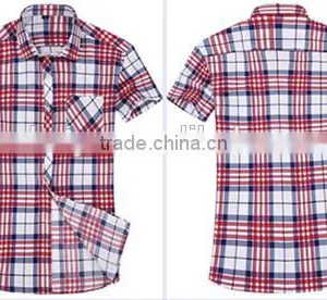 Broken Beautiful Han Edition No-iron Shirt Grid Business Cotton Printed Shirt Tide Men Leisure Long-sleeved Shirt thumbnail-1