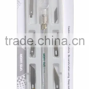 Premium Aluminum Handle Art Craft Hobby Knife thumbnail-4